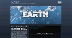 Desktop Screenshot of dynamicearth.spitzcreativemedia.com